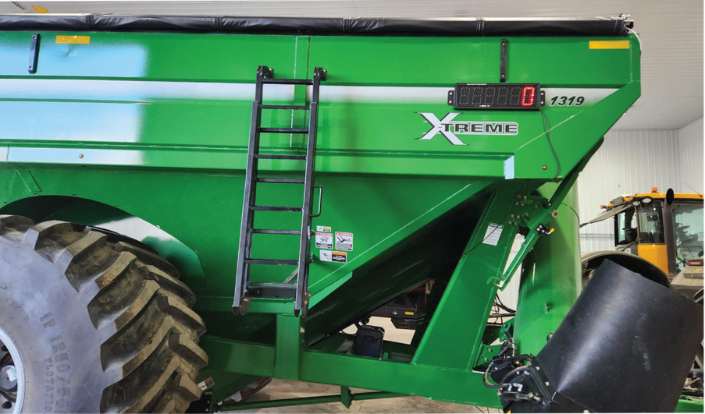 Picture of an LED scoreboard