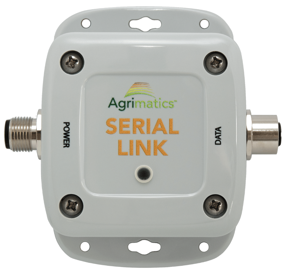 A front on view of the Serial Link M0080 hardware